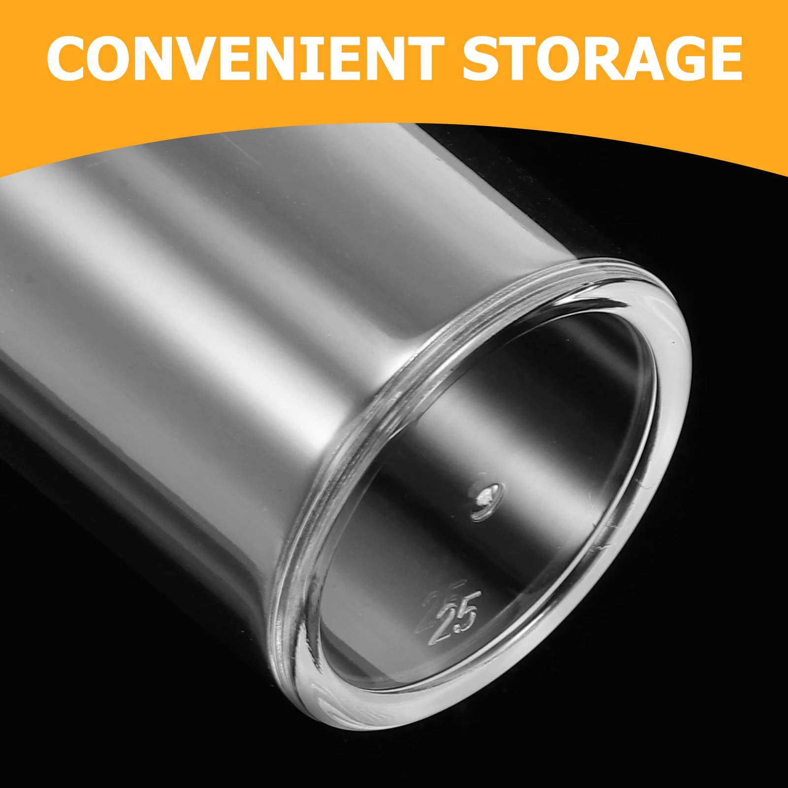

5pcs Transparent Storage Tubes Sealed Lids Plastic Coin Holder Coin Collecting Supplies Clear Protection Display Airtight