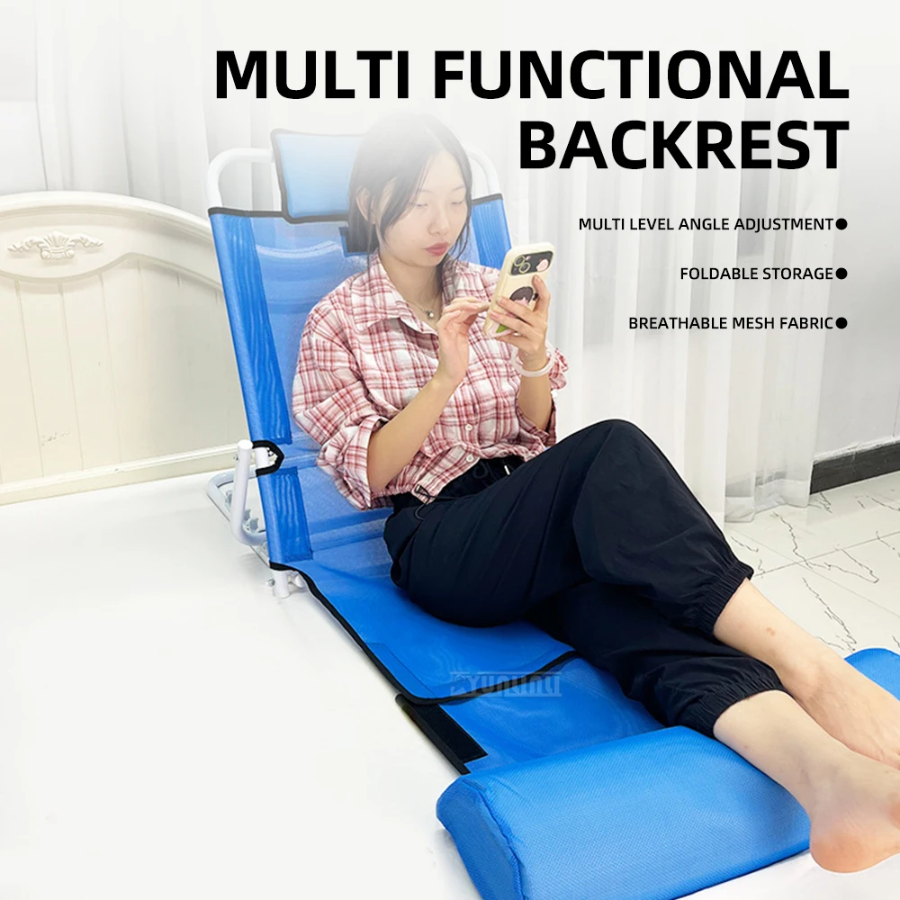 Bed Back Chair Non-Slip Foot Pillow Semi-Lying Bed Headrest Lazy Recliner Sofa Cushion Integrated Soft Cushion