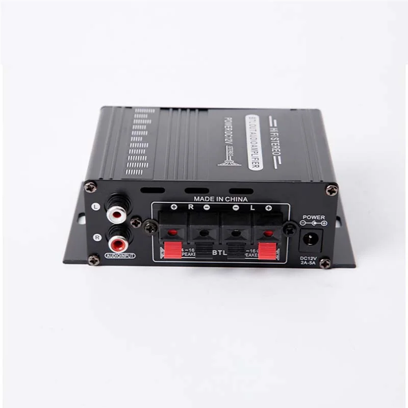 A42Z-AK-160BT 2 Channel Power Amplifier Audio Home Theater Amplifier Support Bluetooth-Compatible With USB/SD AUX Input