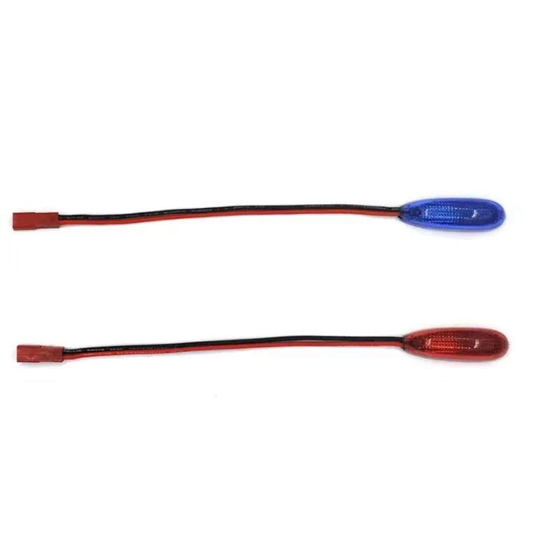 ZMR-Lámpara de luz de navegación de advertencia de bajo voltaje, batería de litio Led, alarma de zumbador de baja presión para aviones de ala fija RC, coche y barco