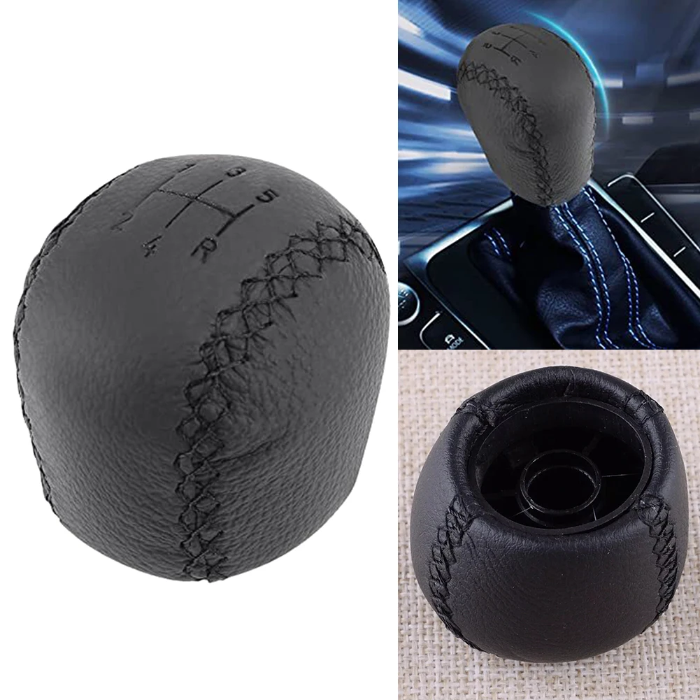 Upgrade uw voor Saab met een PU lederen pookknop Ontworpen voor 95 en 9 5 modellen (1998 2011) Perfecte pasvorm