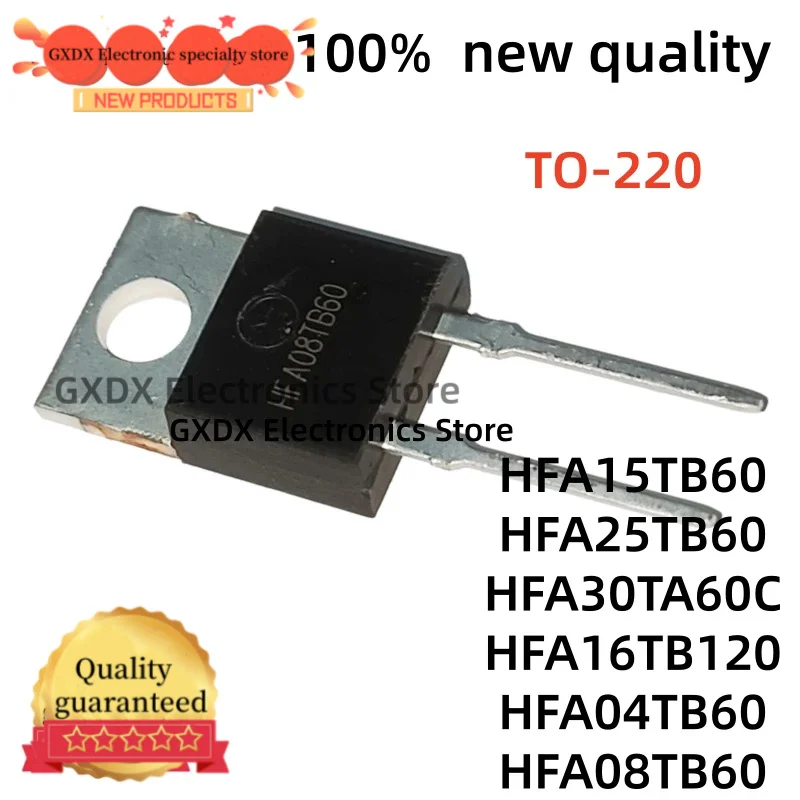 10-20pcs/lot New TO-220-2 HFA16TB120 HFA04TB60 HFA08TB60 HFA15TB60 15TB60 HFA25TB60 25TB60 HFA30TA60C HFA30TA60 TO-220