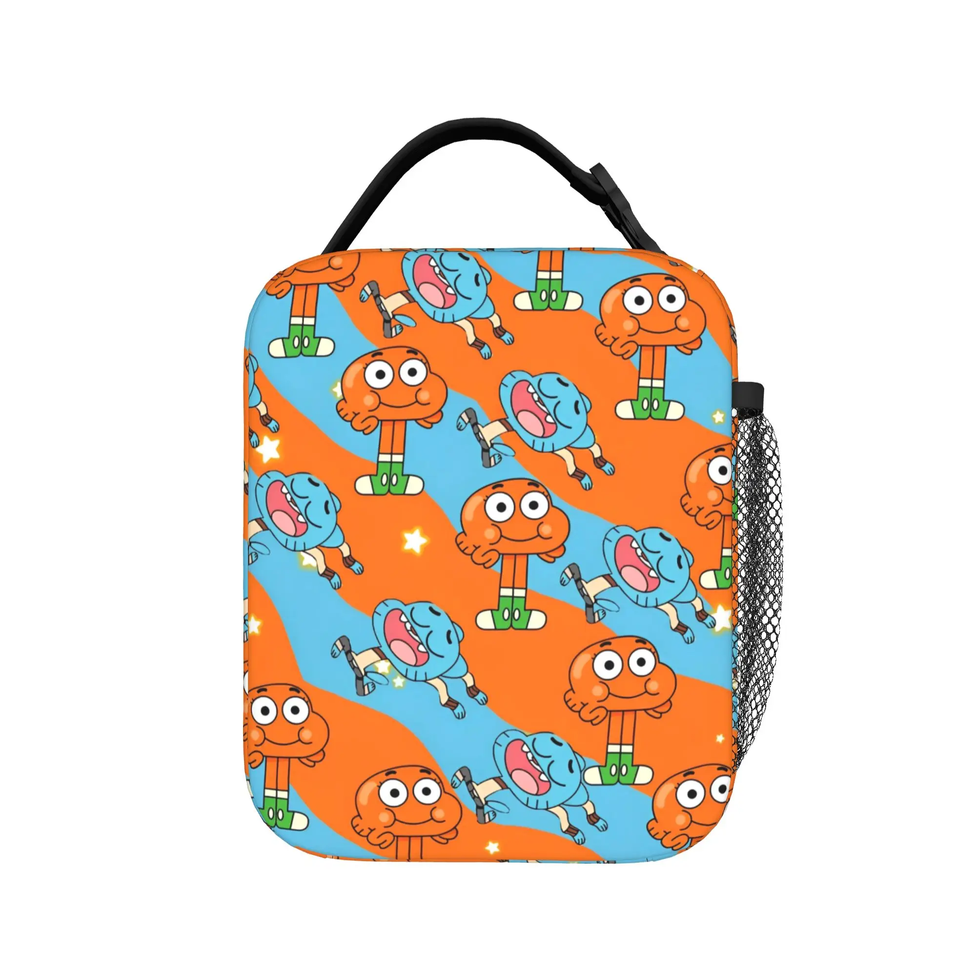 Gumballs Gum Ball Watterson Insulated Lunch Bags Thermal Bag Reusable,Meal Container  High Capacity Tote Lunch Box Food Bag