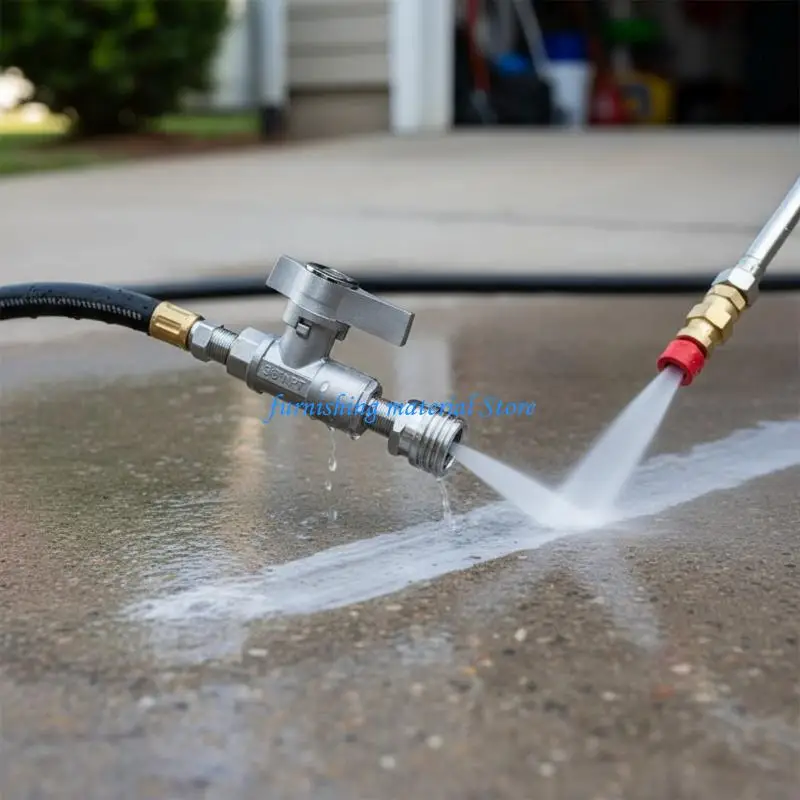 Y5GD 3/8 بوصة صمامات كروية سريعة التوصيل، تصميم عالي التدفق للتنظيف عالي التحمل #3