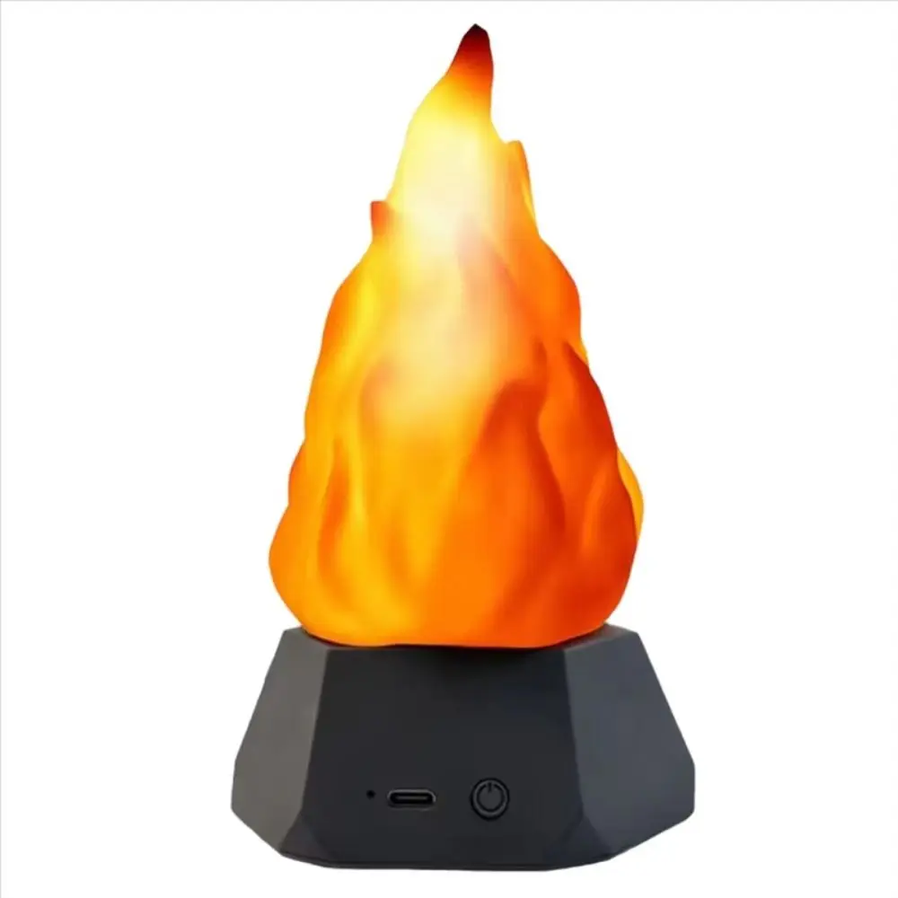 Waterproof Design LED Simulation Flame Light USB Flame Simulation Camping Light Decorative Light LED Atmosphere Decoration Lamp