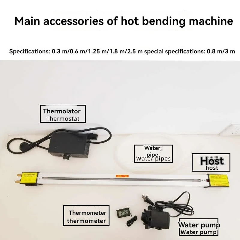 30/60CM Acrylic Bending Machine With Bracket and Angle Organic Plates Acrylic Bender for Plastic Plates PVC Plastic Board