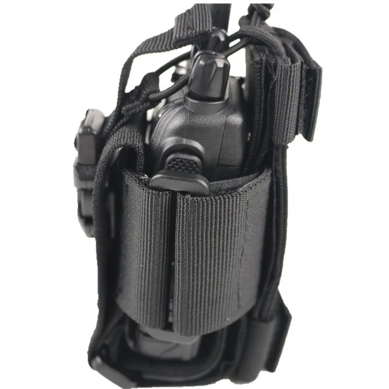Neutral Oxford cloth outdoor sports breathable walkie-talkie bag Leisure travel solid color accessory bag