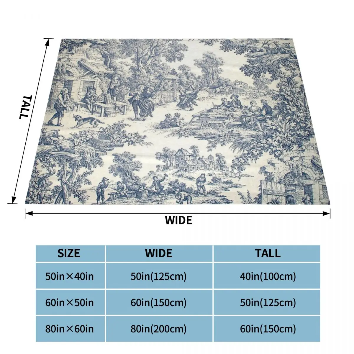 Toile De Jouy Number 2 Blanket Bedspread Bed Plaid Sofa Bed Bed Covers Fleece Blanket Plaids And Covers