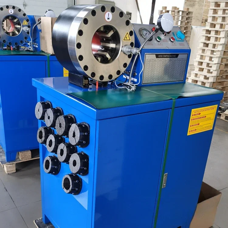 High pressure hose locking machine, hydraulic YouTube pipe pressing machine, automatic pressing machine, explosion-proof pipe sh