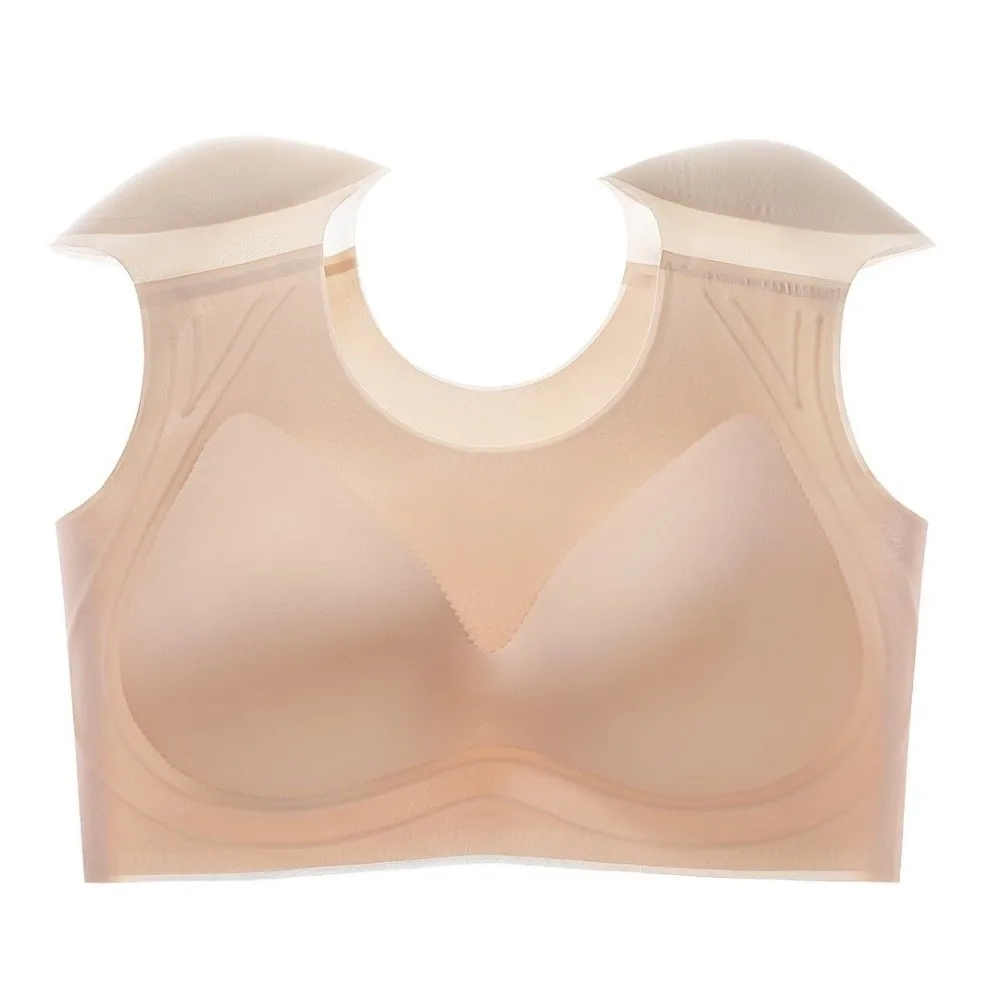 

Flat Breast Binder Bustier Right-angle Shoulder Underwear Sleeveless Tank Top Shoulder Pad Bra Invisible Pad Chest Binding