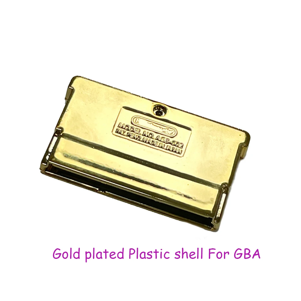 Gold plated shell For GameBoy Advance For GBA Cartridge Game Housing Shell Casegame card shell Replacement parts