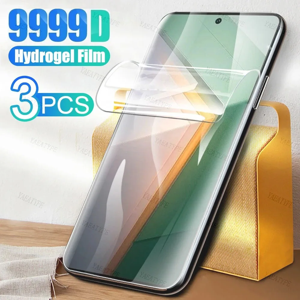 3Pcs Hydrogel Film For Oukiel C32 C33 C35 C36 Wp22 Ultra Wp23 Wp26 Wp28 Wp27 Wp32 Wp36 Wp35 Pro Wp19 30 23 Pro Screen Protector