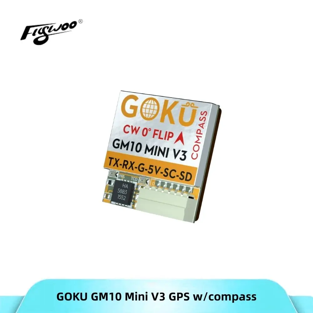 

Flywoo GOKU GM10 Mini V3 GPS with compass for FPV drone DIY parts
