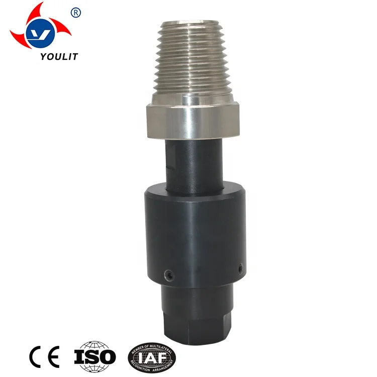 Rotary joint of geological drilling machine