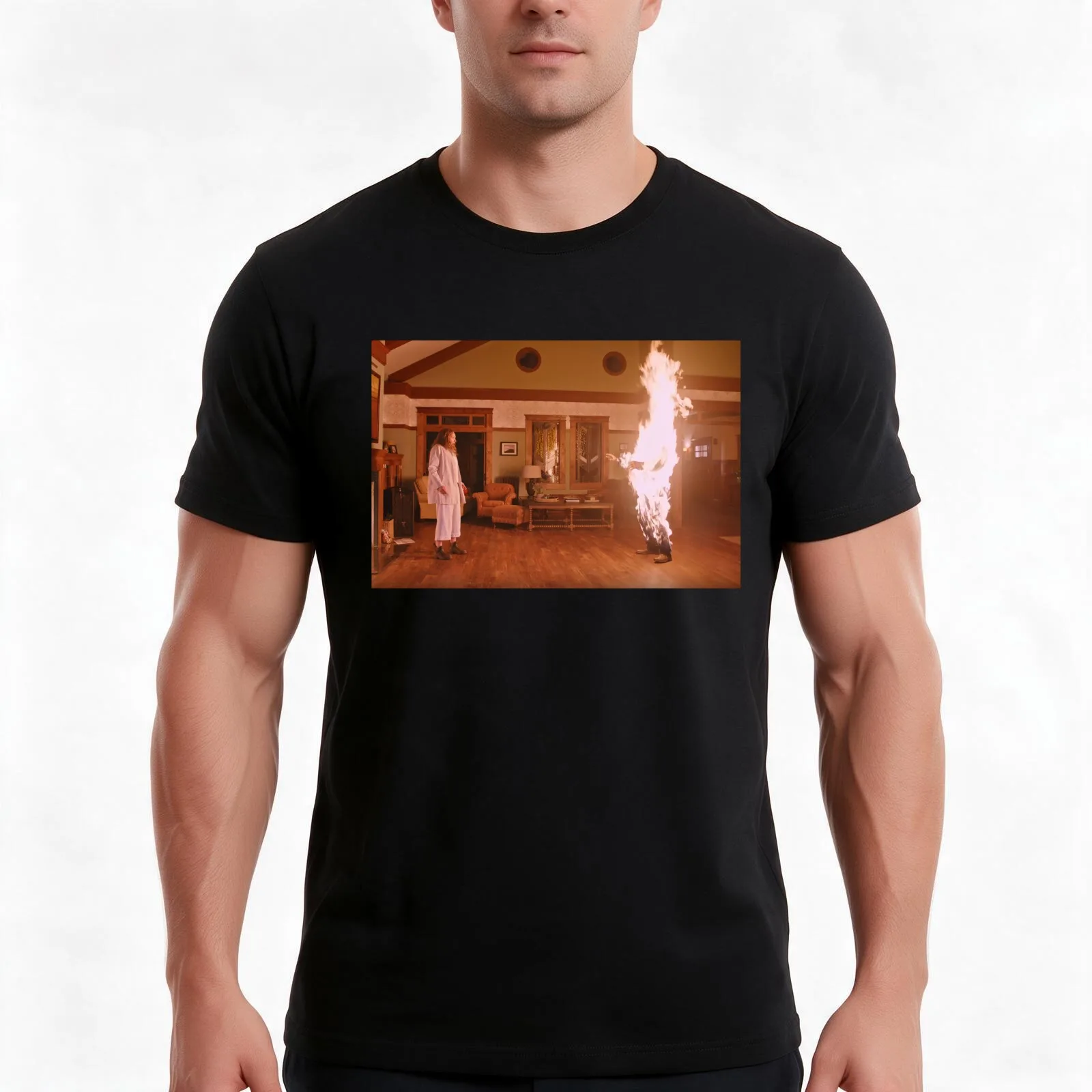 Hereditary T-Shirt Summer Casual Cotton Tee Oversized Streetwear Tops Vintage Graphic Print Loose Fit Short Sleeve