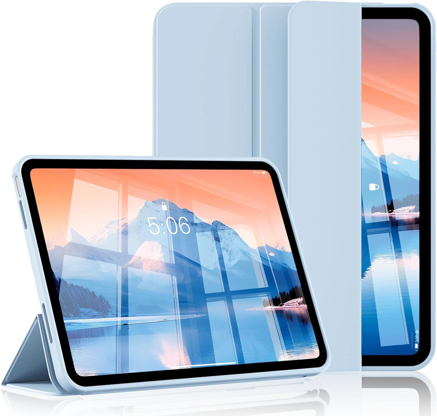 Case voor iPad 11e generatie A16 Pro Air 13 11 M3 M2 2025 12.9 9 8 7 6 5 4 10e generatie Mini 7 6 Magnetische Flip Stand Tablet Hoes Zachte Achterkant Beschermhoes
