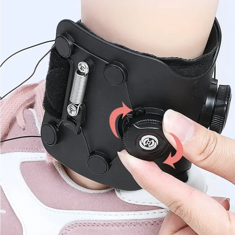 Cuidado de la salud caída del pie, fijador Varus, uso de zapatos, soporte, arrastre del tobillo, alisador de postura, entrenamiento corrector de valgo