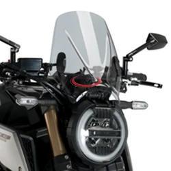 Motorcycle High Quality For CB650R CB 650R Modification With support frame Windshield Wind Deflectore Windscreen Spoiler