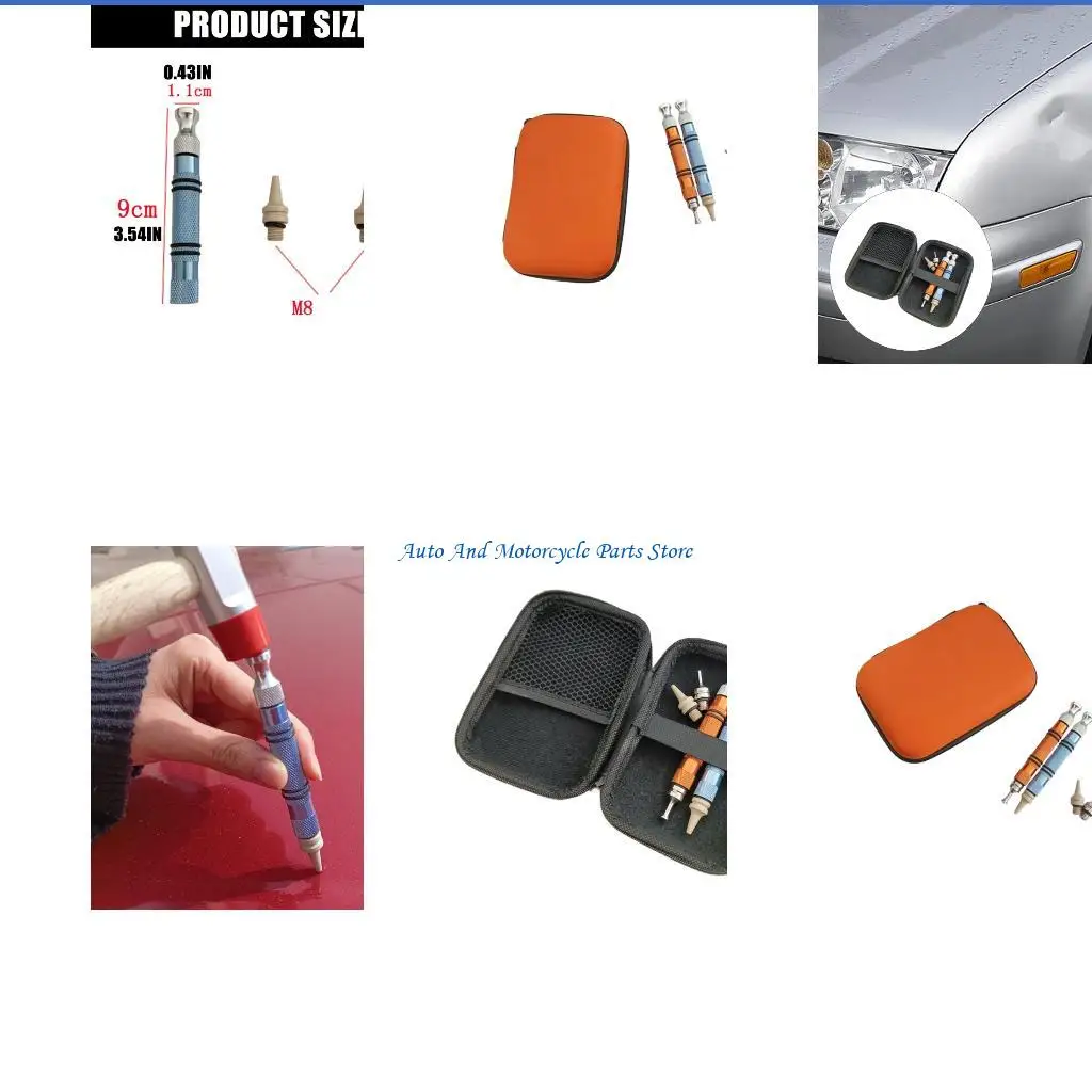 

P9FD Алюминиевый ремонт Dent Dent Set с различным инструментом для удаления DENT DENT Простой для работы для владельцев и