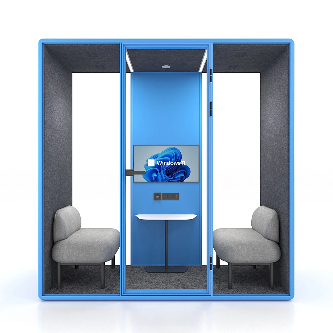 Portable Soundproof Booth Color Matching Acoustic Panel Noise Reduction Pod for Personal Private Call Short Video Live Custom