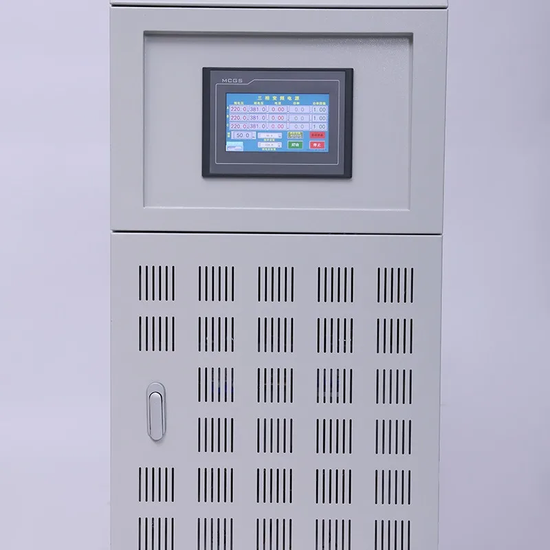 High Power 30KVA-100KVA AC Power Supply, Three Phase Programmable Frequency Converter