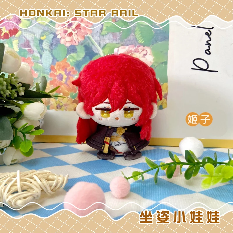 Game Honkai Honkai: Star Rail Robin Murata Himeko Plush Doll Keychain Packet chain 12CM