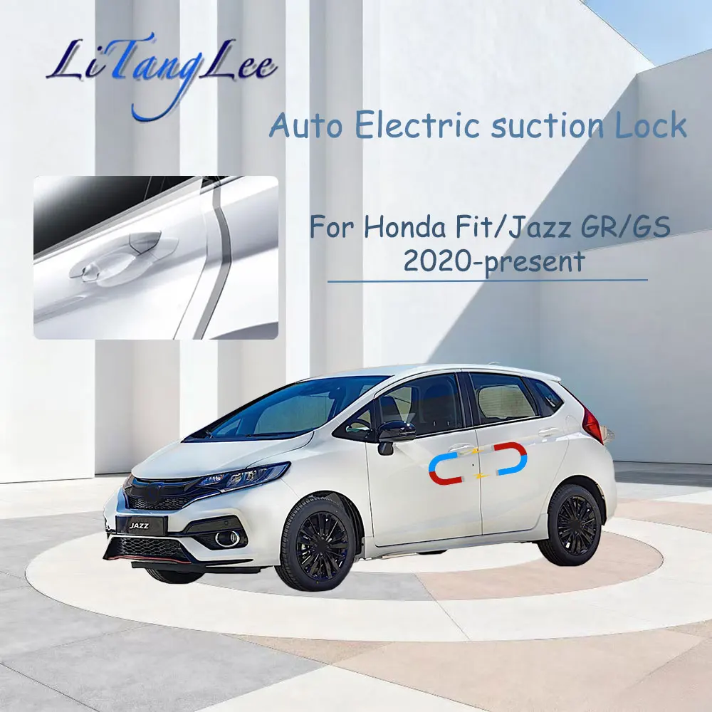 

Для Honda Fit/Jazz GR/GS 2020-2026 ​ ​ Автомобильная автоматическая дверная защелка с плавным закрыванием и приводом блокировки прохода — бесшумный доводчик с электрическим всасыванием
