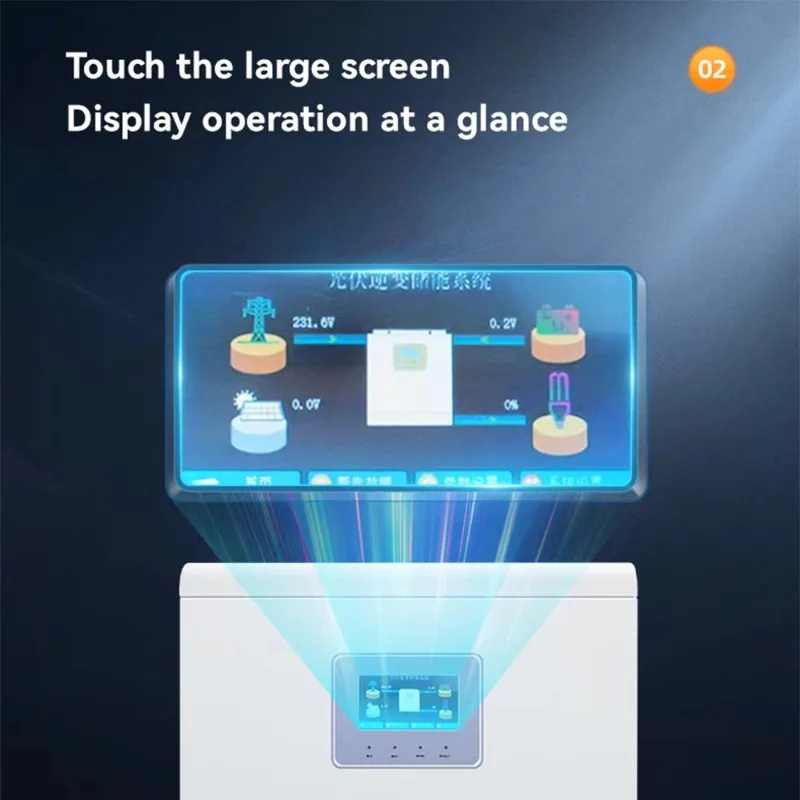 Floor Standing 15Kw 30Kw Pure Sine Wave Three Phase Solar Energy Inverter 380V Ac 3 Phase Hybrid Pv Inverter for Residential