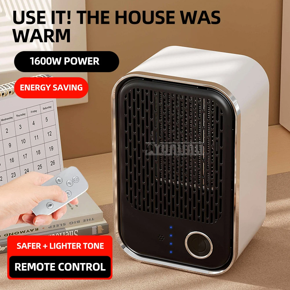 เครื่องทําความร้อนไฟฟ้าขนาดเล็กสําหรับห้องแบบพกพา PTC เครื่องทําความร้อนไฟฟ้าเซรามิก Electromenager Pour Maison