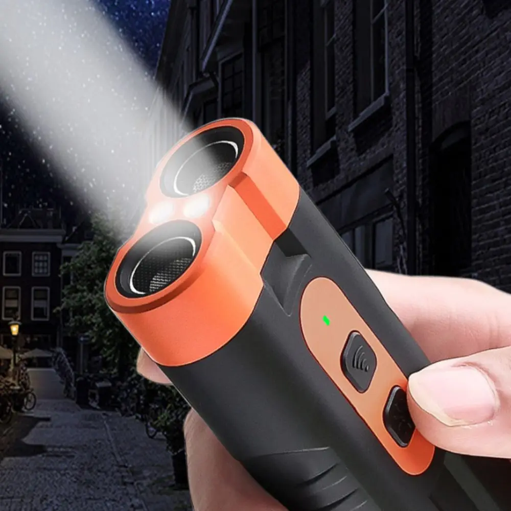 Rechargeable Ultrasonic Pet Dog Repeller with LED Flashlight Remote Control Dog Training Repellents Anti Barking Professional