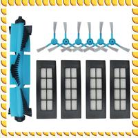 BAAU 11PCS For Cecotec Conga 3090 Robot Vacuum Cleaner Replacement Parts Main Side Brush Hepa Filter Household Cleaning
