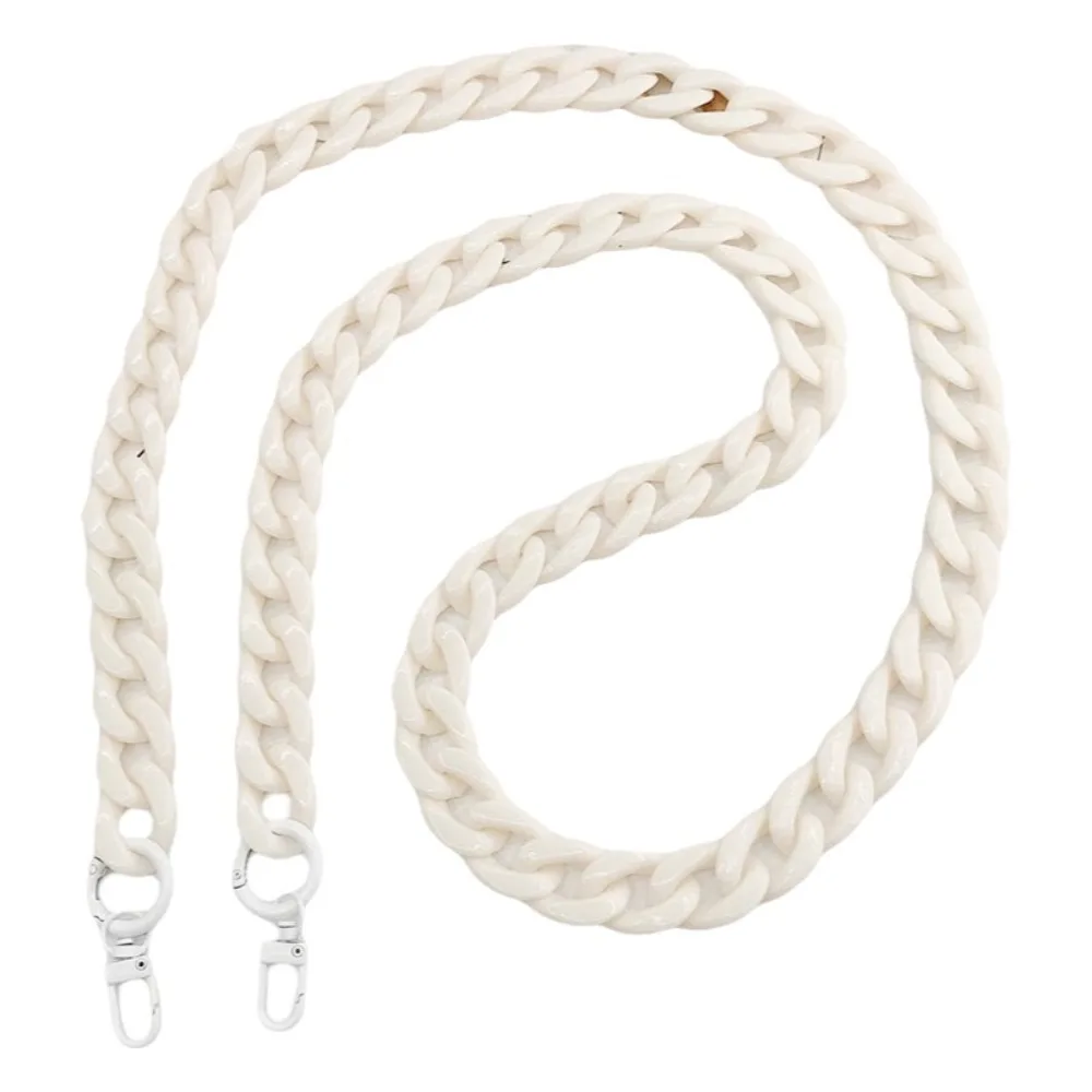 

Vintage Acrylic Phone Chain Wide Design Anti-Slip Crossbody Lanyard Bright Color Multi-functional Portable Phone Strap For Women