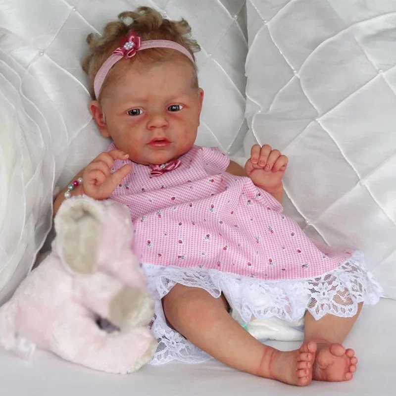 Kit de beurre Reborn non peint avec corps et yeux, parties non finies, Mary Ann, Natali Rare, édition limitée, épuisé, bricolage, 22 po