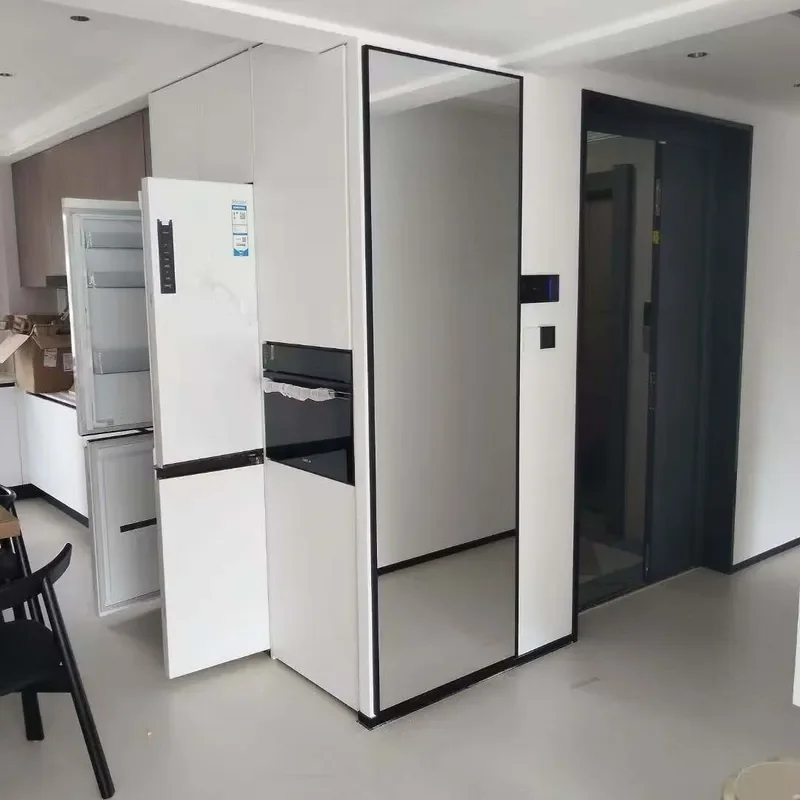 For Wall Mounted Full Length Mirror Ultra White Explosion Proof Large Floor to Ceiling Dance Studio Fitting Room Home Decor
