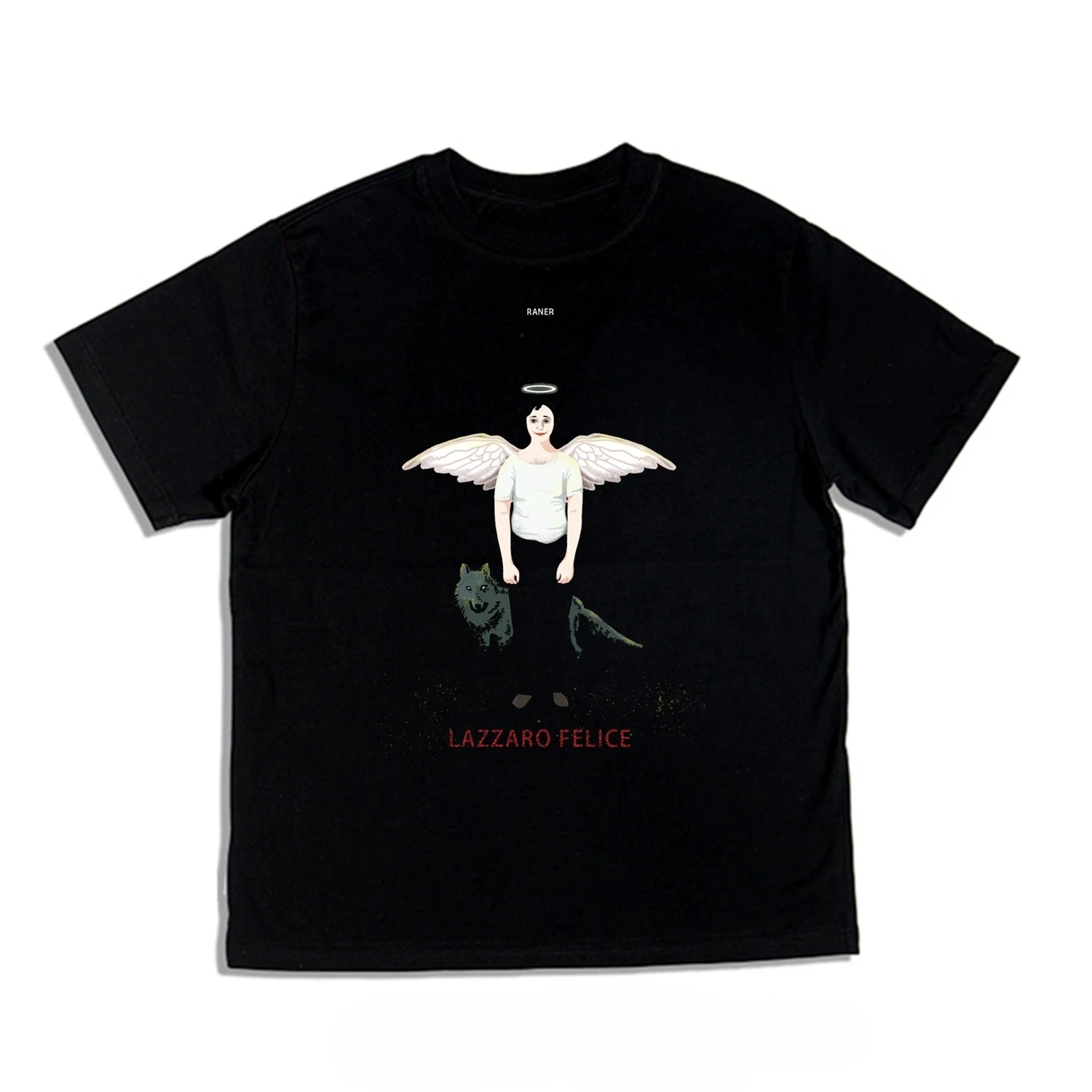 Classic Happy As Lazzaro Movie Vintage Lazzaro Felice Graphic T-Shirt Cotton Men Women Streetwear Tee