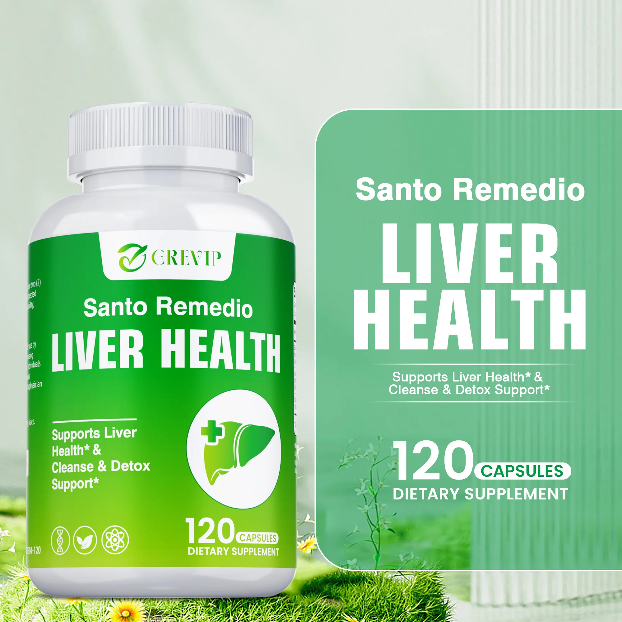 Health And Wellness Promotion - Liver Health Supplement - Colon Cleanse,