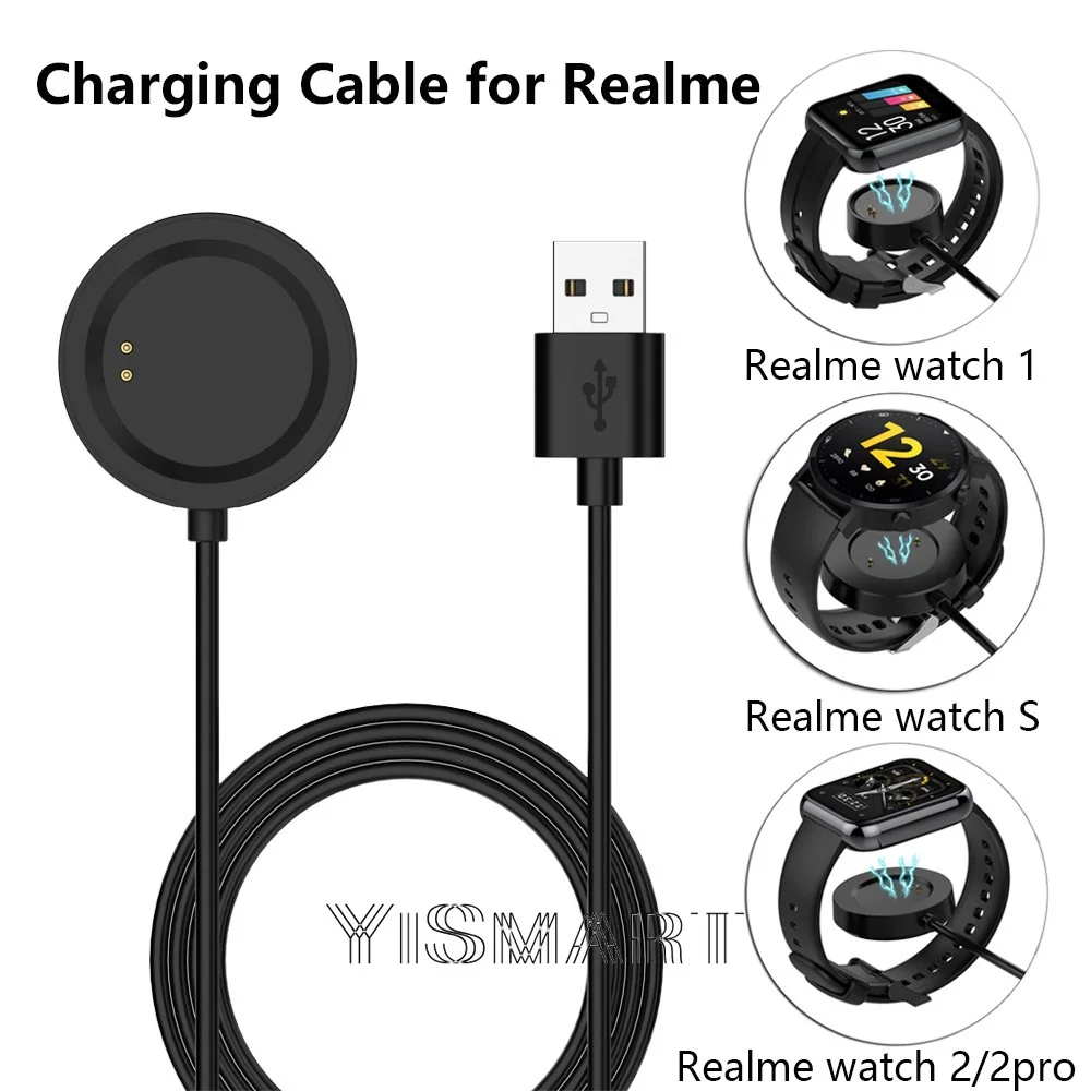 Charger for Realme Watch 3 2 Pro / Watch S  / Watch S Pro / Realme T1 / Realme Band 2 Changing Cable Magnetic Dock