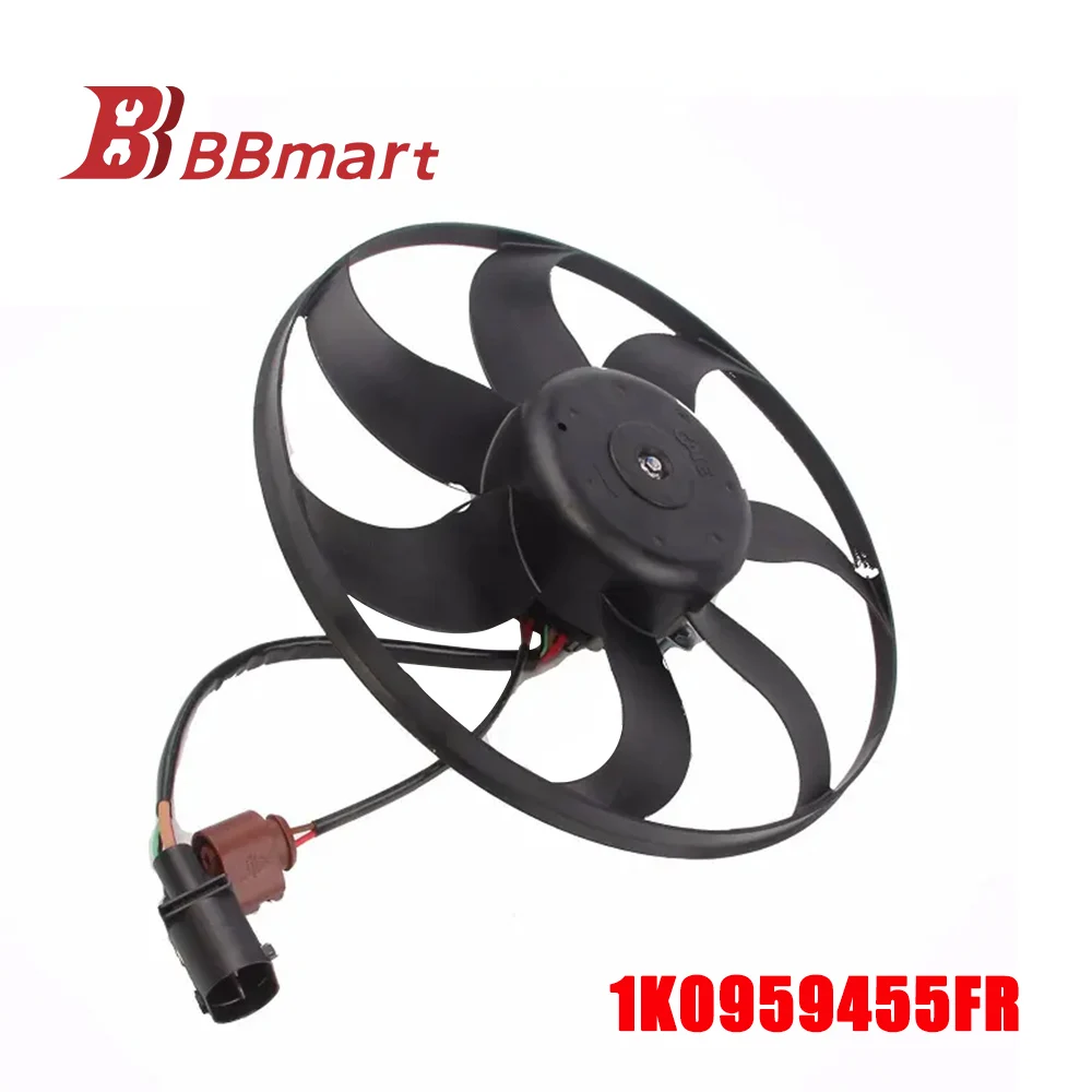 

BBmart Auto Parts Left Side Engine Cooling Fan Motor 1K0959455FR For Volkswagen Passat Variant Tiguan CC Golf