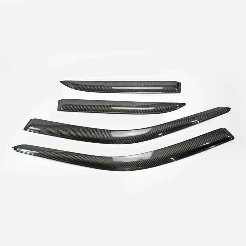 Carbon fiber Door Rain Visor Side Window Deflector Shade Sun Wind Shield for Lexus IS200 Altezza