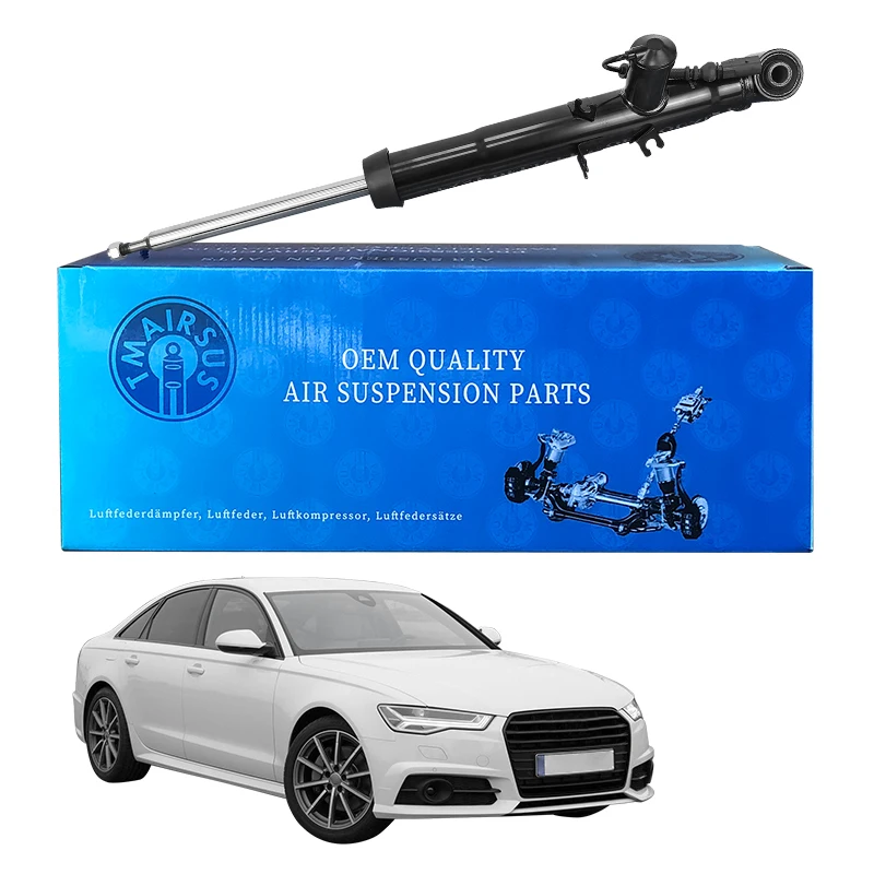 โช้คอัพหน้าแบบถุงลม ด้านหลังซ้าย พร้อมระบบ ADS สำหรับ A6 C6 4F0616031M 4F0616031F