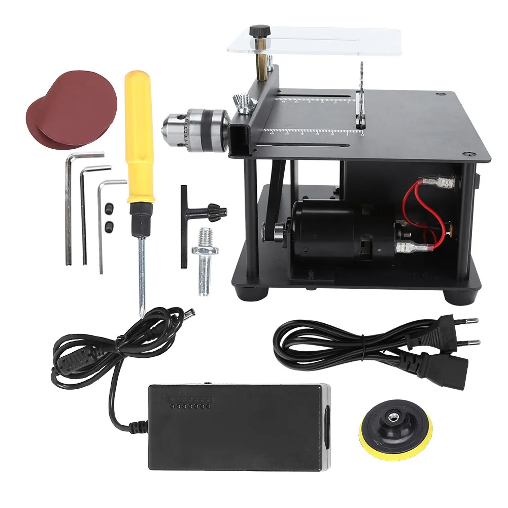 Mini Table Saws Mini Table Saw Portable Multi‑Function Household Woodworking Cutting Tool