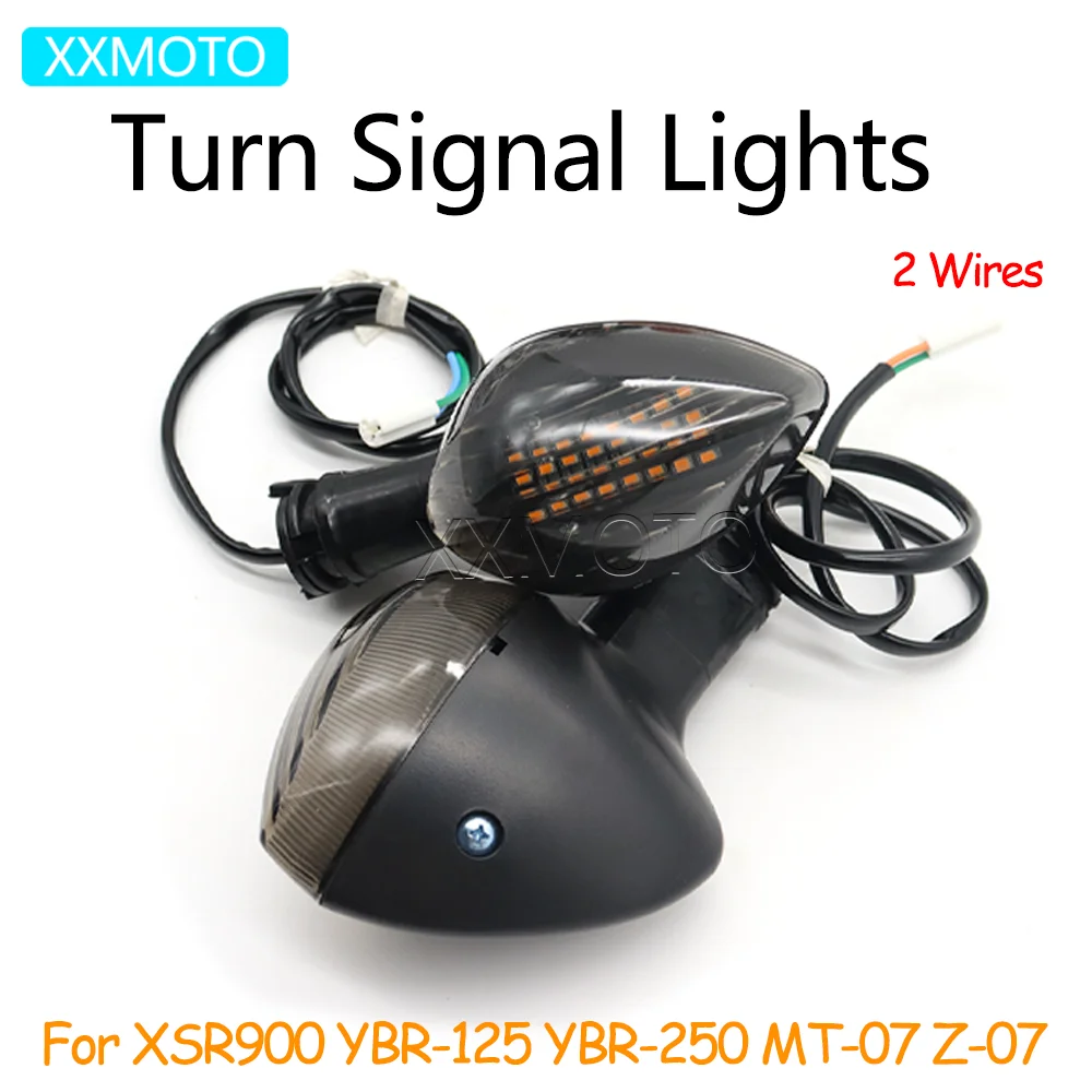 

For Yamaha XSR900 XSR 900 YBR125 YBR250 YBR 125 250 MT07 FZ07 MT FZ 07 Motorcycle Turn Signals Lights Indicators Lamps
