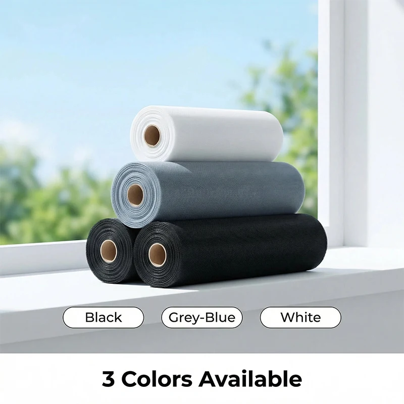 

Nano Mosquito Mesh Netting for Window Door, DIY Custom Size Anti-insect Screen, Waterproof Washable Net for Home Farm Garden....