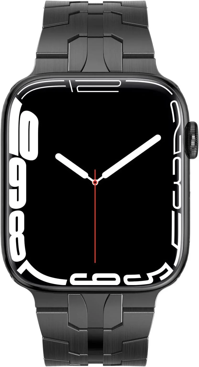 Cinturino in metallo per Apple Watch Ultra 3 2 49mm10 11 46 45 41 44 40 42mm Bracciale senza cuciture cinturino iWatch 9 8 7 SE3 6 5 4 Correa