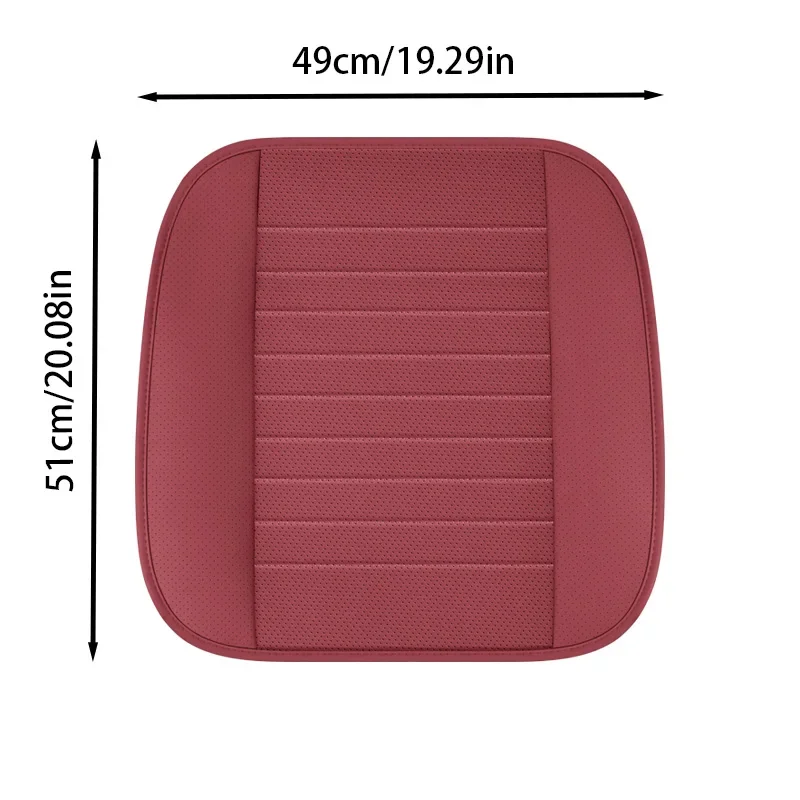 1PC Car Square Mat Suitable for Most SUV Car, Car Front Seat Cushion Pad, Breathable Comfortable Wear-resistant Car Seat Cushion