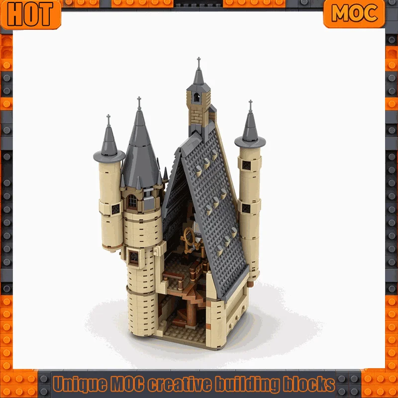 994PCS Wizard Castle Astronomy Tower Roof Module Model Building Blocks Architecture DIY Assembly Kit Magic Scene Display Gifts