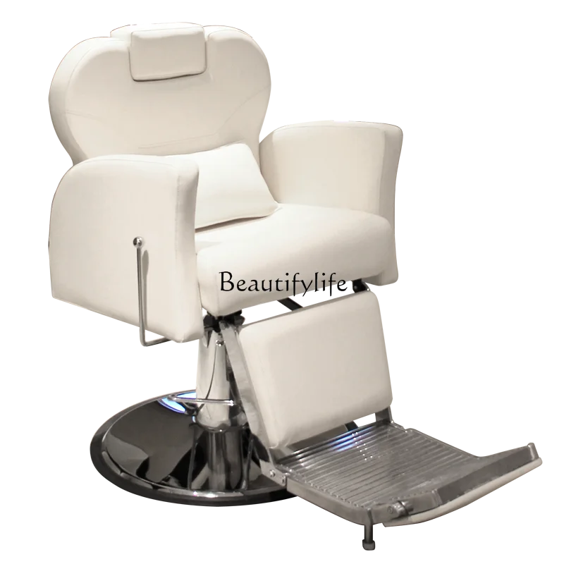 

Men's Barber Chair Oil Head Chair, Barber Shop Hair Salon Chair