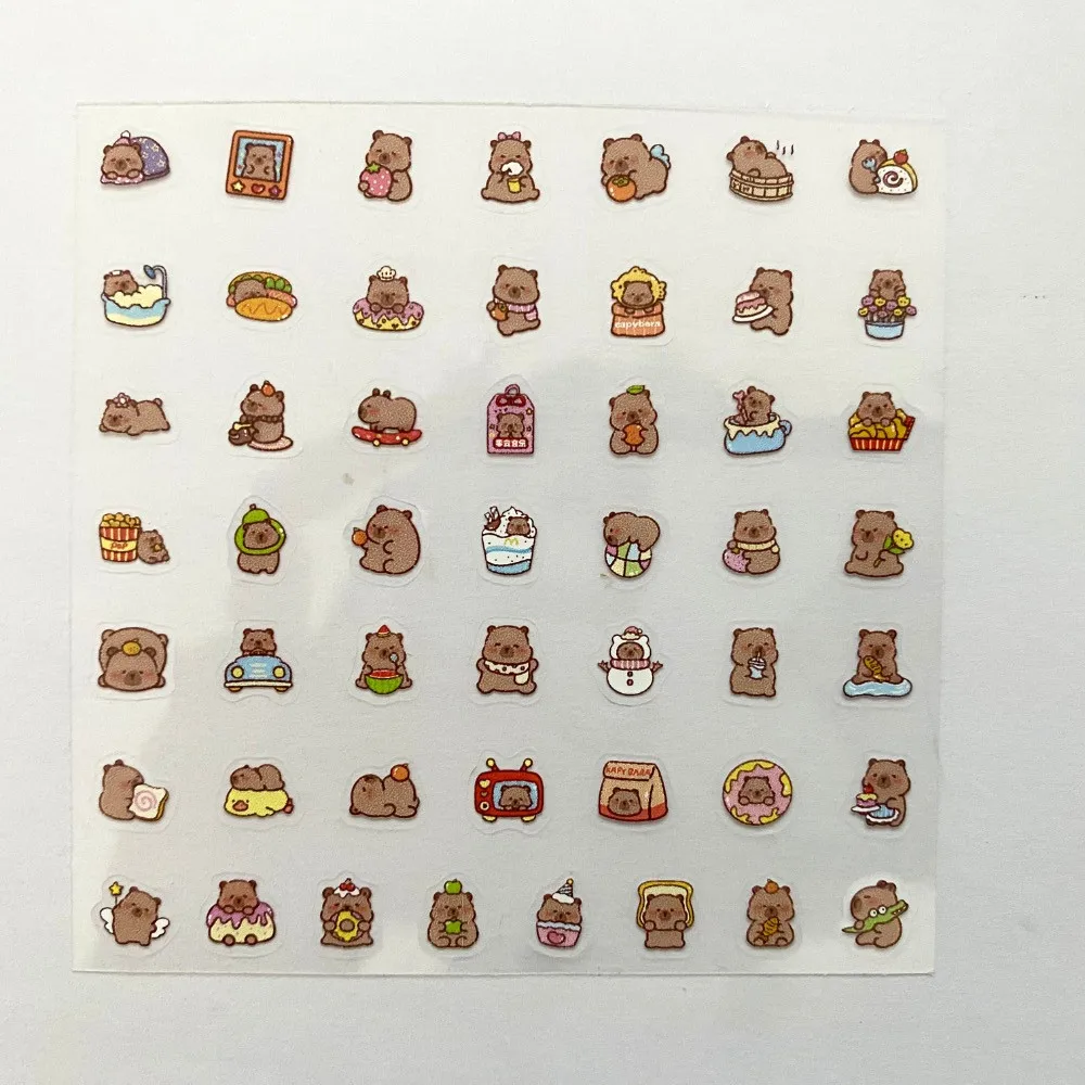 10 قطع من ملصقات الرسوم المتحركة اللطيفة على شكل دب - مثالية للمجلة والديكور DIY لتسجيل متجر YourLife #4