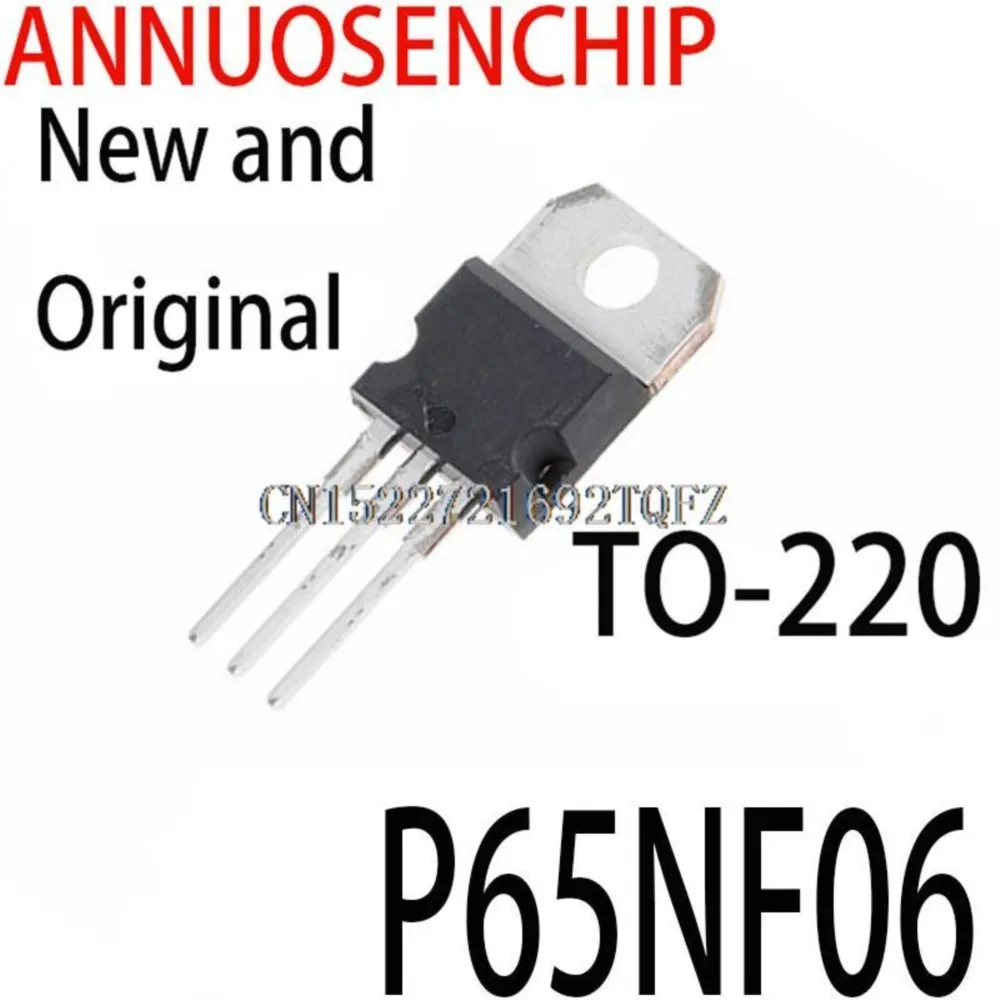 4PCS/LOT New and Original TO-220  P65NF06  P60NF06