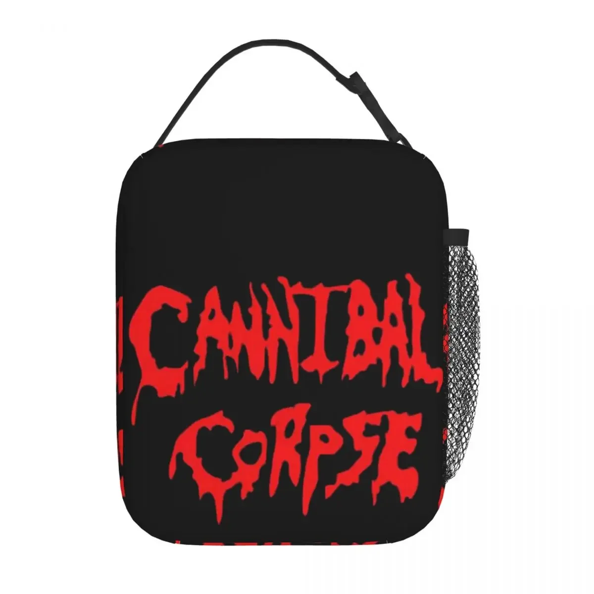 Cannibal Corpse Death Metal Band Insulated Lunch Bag for Women Children Portable Food Boxes Thermal Lunch Box Tote